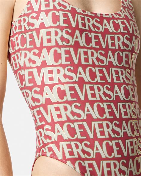 red bottoms versace|Versace one piece swimsuit.